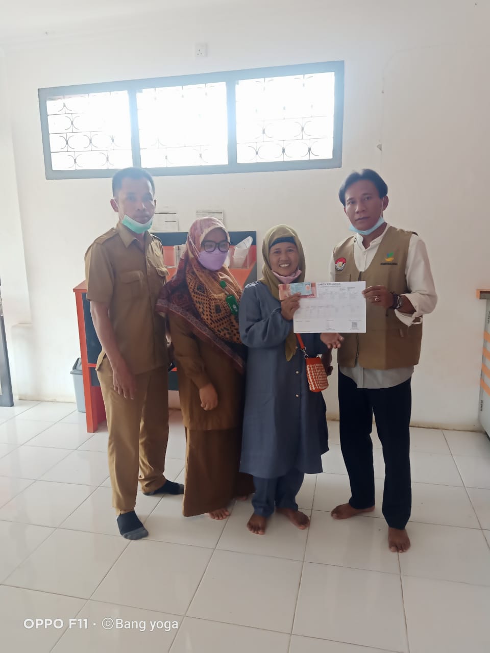 Penyaluran di Pos Sungai bengkal